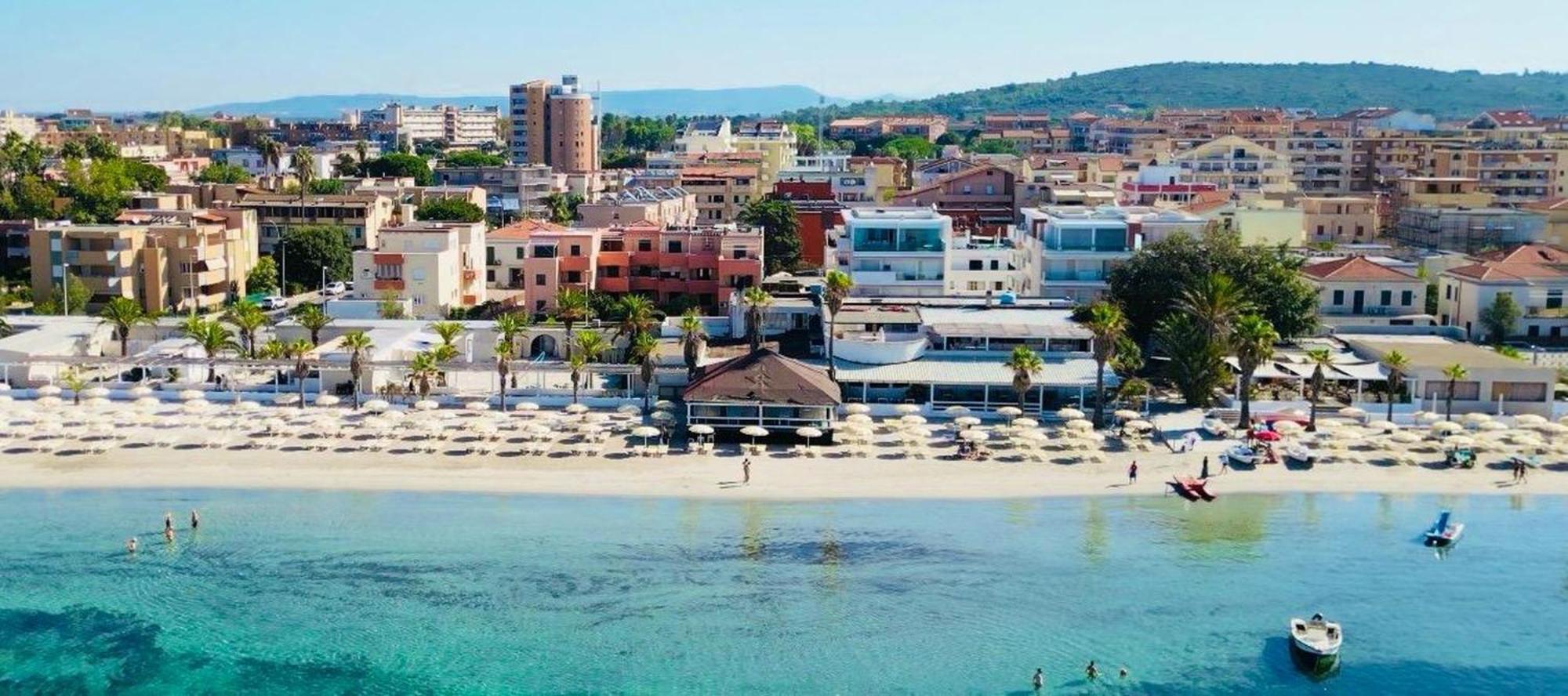 Lido Di Alghero Rooms On The Beach Eksteriør billede